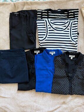 [NEW] Women's Express Loft JCrew Professional Work Bundle Lot XS